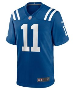 Alternative view of Michael Pittman Jr. Indianapolis Colts Nike Game Player Jersey - Royal