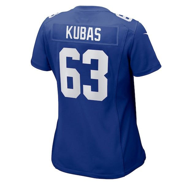 Jake Kubas New York Giants Nike Women's Game Jersey - Royal - Image 3