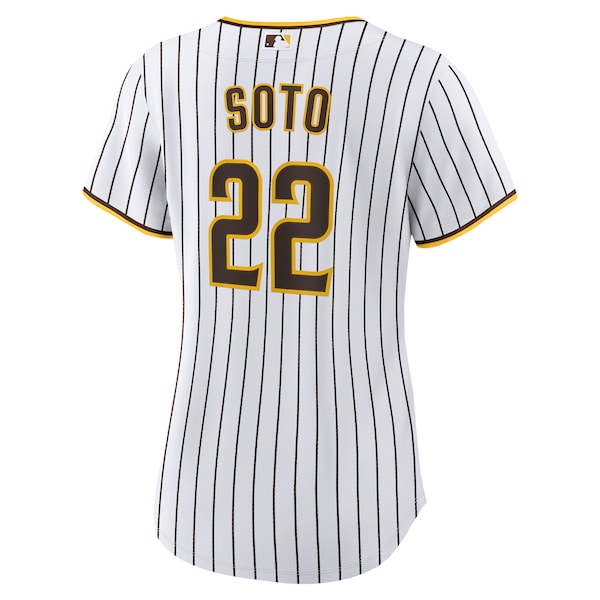 Juan Soto San Diego Padres Nike Women's Home Replica Player Jersey - White/Brown - Image 3