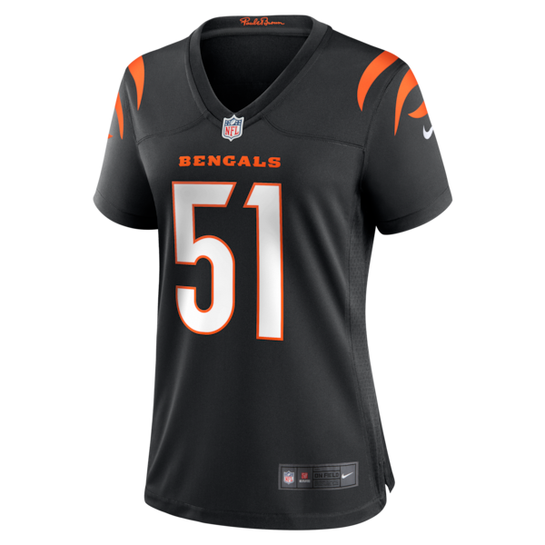 Isaiah Foskey Cincinnati Bengals Nike Women's Team Game Jersey - Black - Image 2