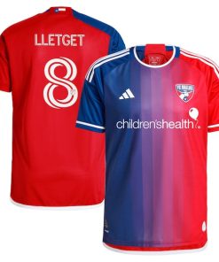 Sebastian Lletget FC Dallas adidas 2024 After Burner Authentic Player Jersey?¨C Navy