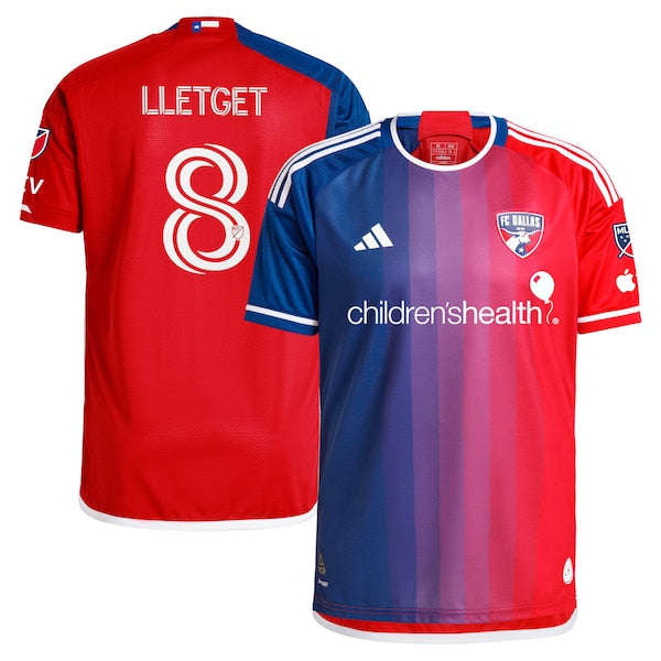 Sebastian Lletget FC Dallas adidas 2024 After Burner Authentic Player Jersey?ยจC Navy