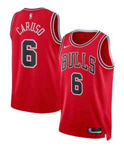 Alex Caruso Chicago Bulls Nike Unisex Swingman Jersey - Association Edition - Red