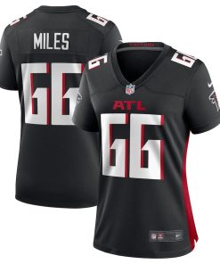 Joshua Miles Atlanta Falcons Nike Women's  Game Jersey -  Black