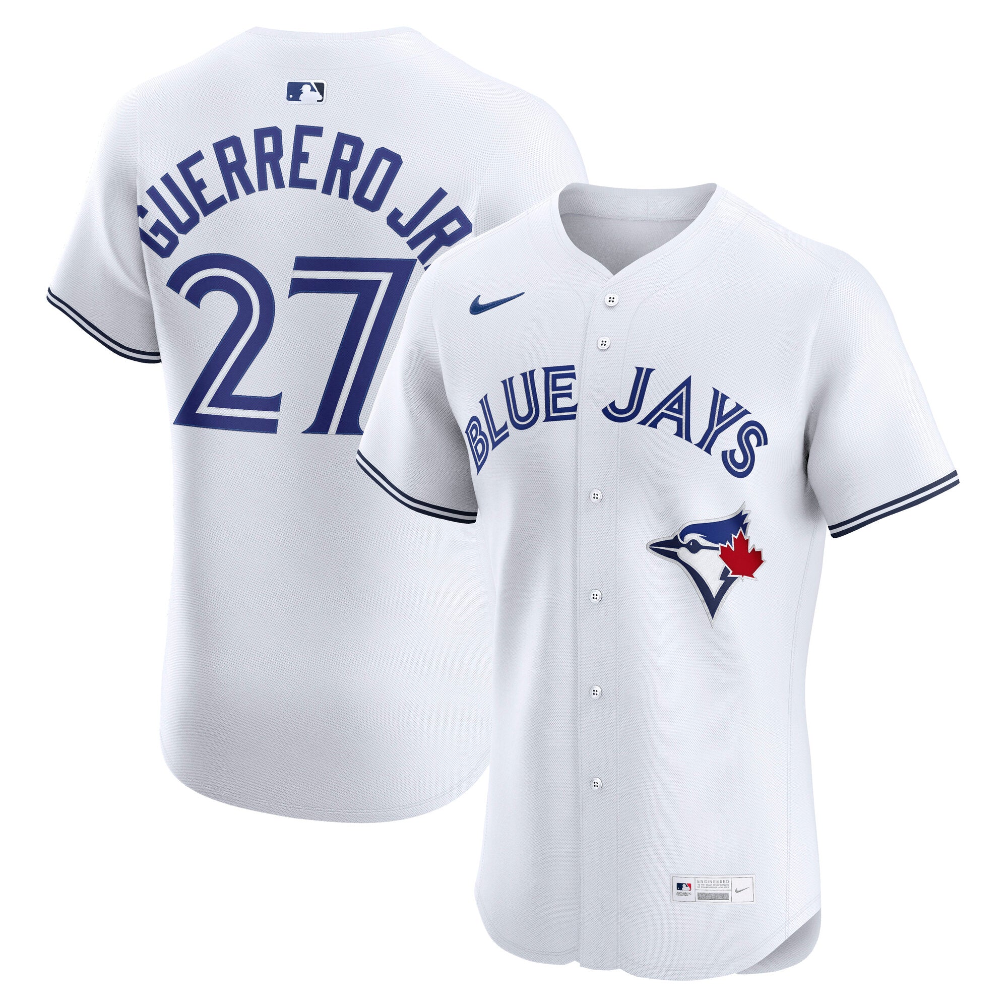 Vladimir Guerrero Jr. Toronto Blue Jays Nike Alternate Elite Jersey - Royal/White/Powder Blue - Image 5
