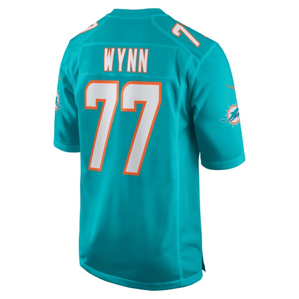 Isaiah Wynn Miami Dolphins Nike Game Jersey - Aqua - Image 4