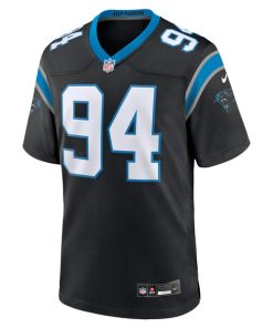 Alternative view of Henry Anderson Carolina Panthers Nike Team Game Jersey - Black