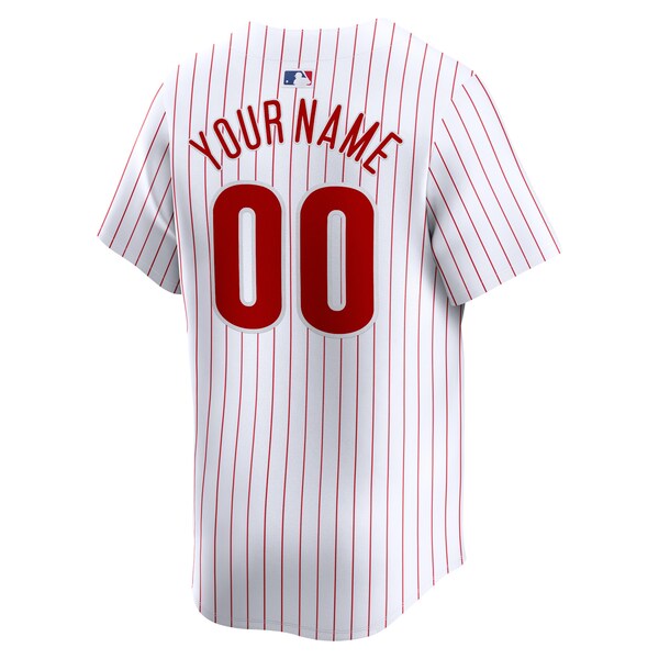 Philadelphia Phillies Nike Youth Home Limited Custom Jersey - White - Image 3