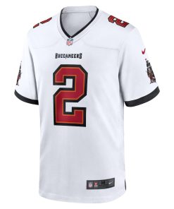Alternative view of Youth Emeka Egbuka Tampa Bay Buccaneers Nike Team  Game Jersey -  White