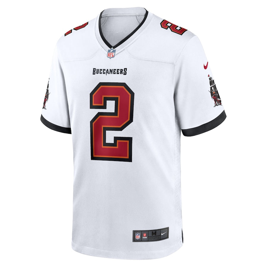 Youth Emeka Egbuka Tampa Bay Buccaneers Nike Team Game Jersey - White - Image 2
