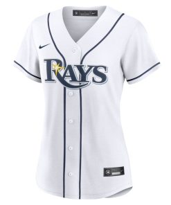 Alternative view of Carson Williams Tampa Bay Rays Nike Women's Home Replica Player Jersey - White