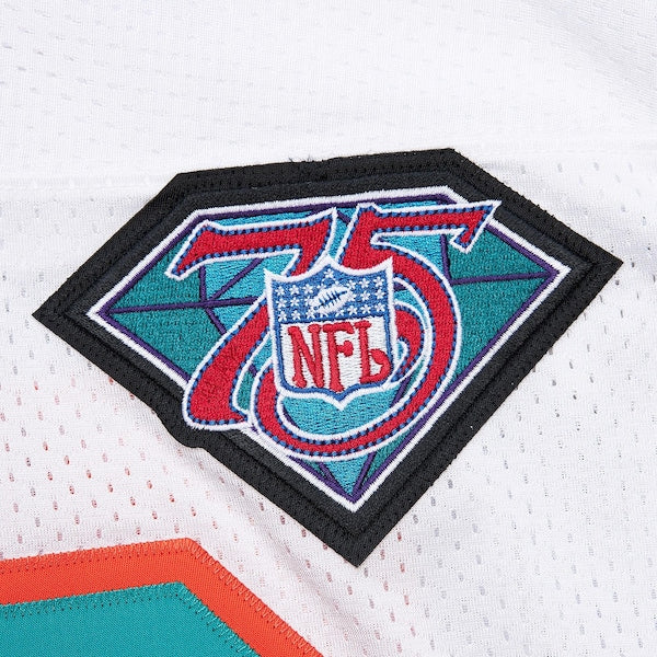 Dan Marino Miami Dolphins 1994 Authentic Throwback Retired Player Jersey - White - Image 5