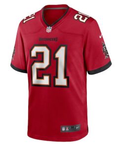 Alternative view of Ke'Shawn Vaughn Tampa Bay Buccaneers Nike Player Jersey - Red