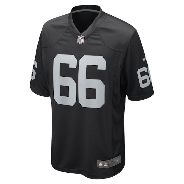 Dylan Parham Las Vegas Raiders Nike Game Player Jersey - Black - Image 2