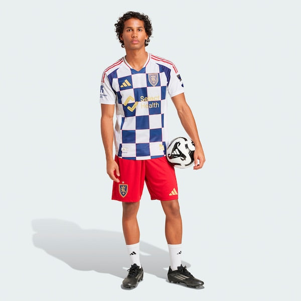 Real Salt Lake adidas 2025 Grid City Authentic Jersey - White - Image 6