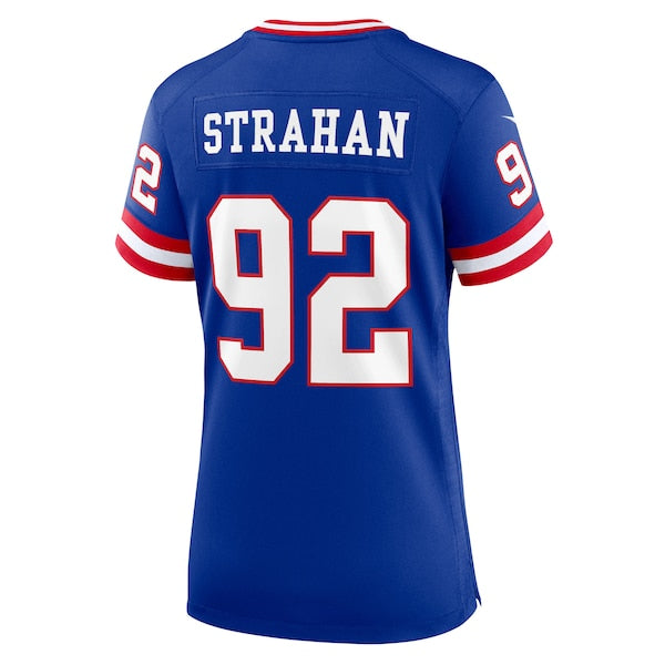 Michael Strahan New York Giants Nike Women's Classic Retired Player Game Jersey - Royal - Image 3