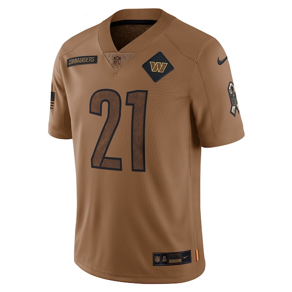 Sean Taylor Washington Commanders Nike 2023 Salute To Service Retired Player Limited Jersey - Brown - Image 2