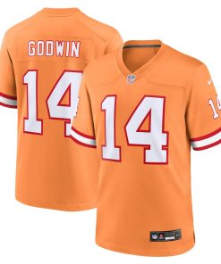 Chris Godwin Tampa Bay Buccaneers Nike Throwback Game Jersey - Orange