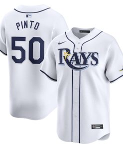Rene Pinto Tampa Bay Rays Nike Home Limited Player Jersey - White