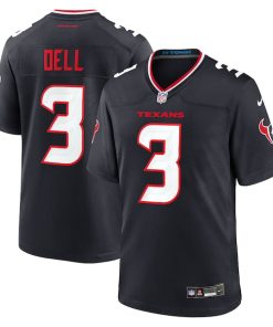 Tank Dell Houston Texans Nike Game Jersey - Navy
