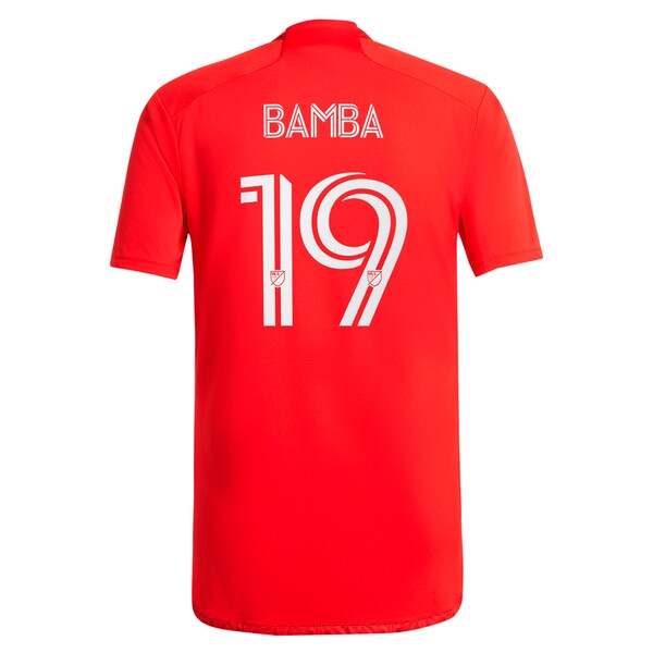 Jonathan Bamba Chicago Fire adidas 2024 Return To Red Replica Player Jersey - Red - Image 3
