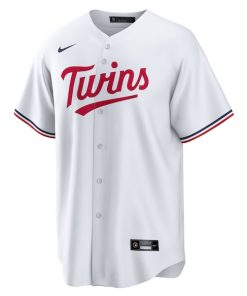 Alternative view of Byron Buxton Minnesota Twins Nike Home Replica Jersey - White