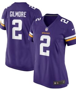Stephon Gilmore Minnesota Vikings Nike Women's  Game Jersey -  Purple