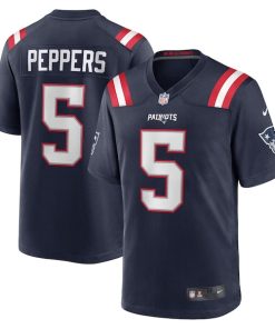 Jabrill Peppers New England Patriots Nike Game Player Jersey - Navy