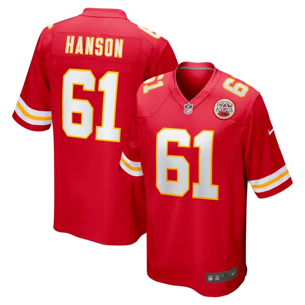 C.J. Hanson Kansas City Chiefs Nike Game Jersey - Red