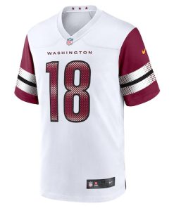 Alternative view of Marcus Mariota Washington Commanders Nike Youth Game Jersey -  White