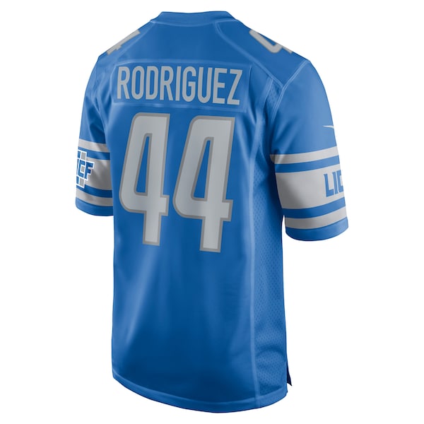Malcolm Rodriguez Detroit Lions Nike Player Game Jersey - Blue - Image 3