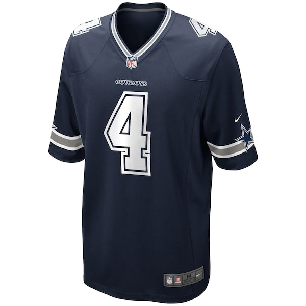Dak Prescott Dallas Cowboys Nike Youth Game Jersey - Navy/White - Image 3