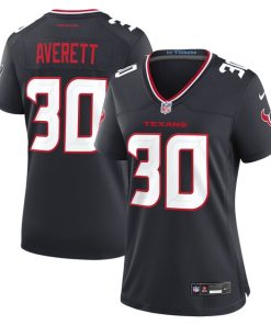 Anthony Averett Houston Texans Nike Women's Team Game Jersey -  Navy