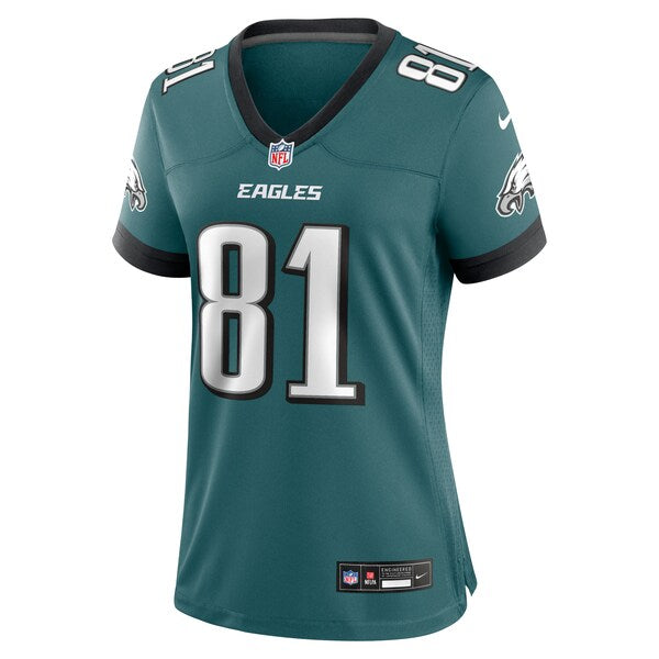 Terrell Owens Philadelphia Eagles Nike Women's Team Retired Game Jersey - Midnight Green - Image 2