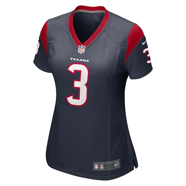 Tank Dell Houston Texans Nike Women's Player Game Jersey - Navy - Image 2