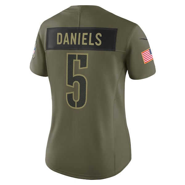 Jayden Daniels Washington Commanders Nike Women's 2025 Salute to Service Limited Jersey - Olive - Image 3