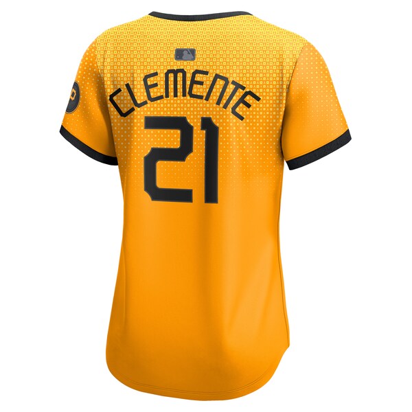 Roberto Clemente Pittsburgh Pirates Nike Women's City Connect Limited Player Jersey - No Color - Image 3