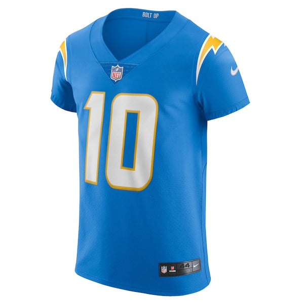 Justin Herbert Los Angeles Chargers Nike Vapor Elite Player Jersey - Powder Blue - Image 2