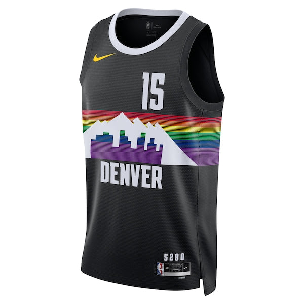 Nikola Joki? Denver Nuggets Nike Unisex 2025/26 Swingman Jersey - Black - City Edition - Image 2