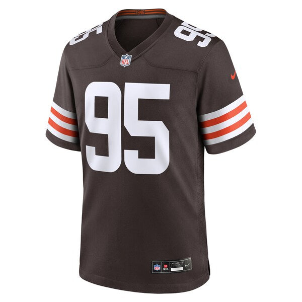 Myles Garrett Cleveland Browns Nike Team Game Jersey - Brown - Image 3