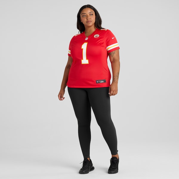 Xavier Worthy Kansas City Chiefs Nike Women's Game Jersey - Red - Image 7