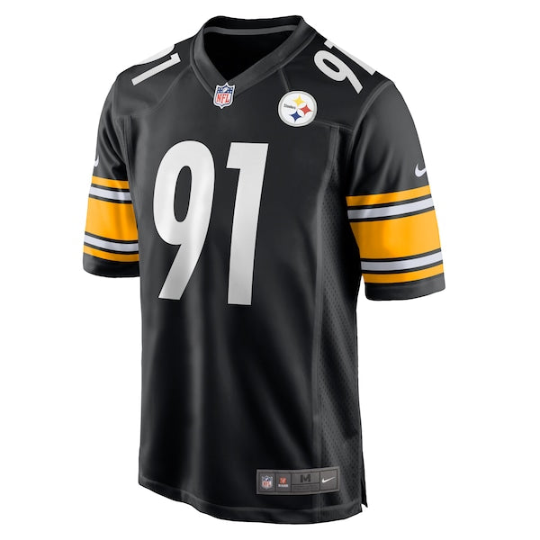 Logan Lee Pittsburgh Steelers Nike Game Jersey - Black - Image 2