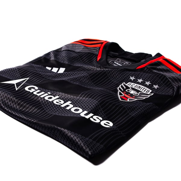 D.C. United adidas 2024 The Icon Kit Authentic Jersey?ยจC Black - Image 6