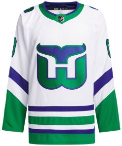 Alternative view of Carolina Hurricanes adidas    Primegreen Authentic Custom Jersey - White