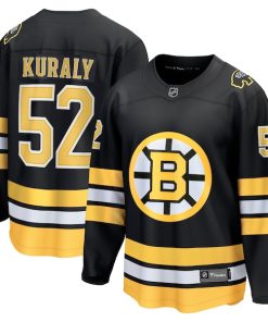 Sean Kuraly Boston Bruins  Home Breakaway Player Jersey - Black