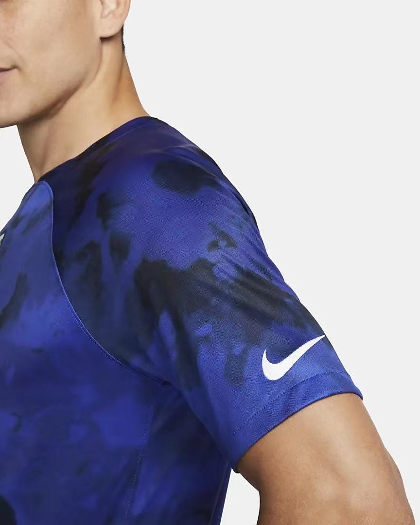USMNT Nike 2022/23 Away Blank Authentic Jersey - Blue - Image 4