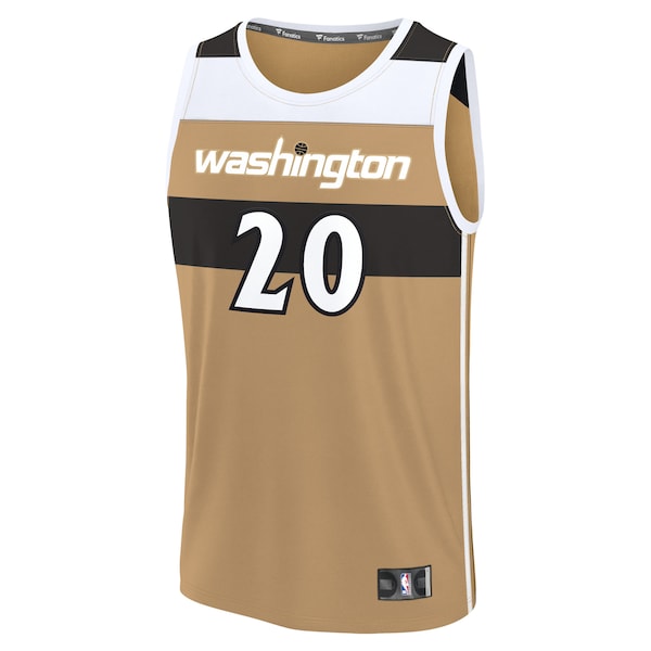 Alex Sarr Washington Wizards Youth 2025/26 City Edition Fastbreak Jersey - Gold - Image 2