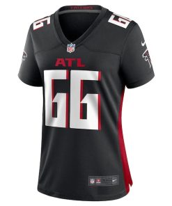 Alternative view of John Leglue Atlanta Falcons Nike Women's Team Game Jersey -  Black