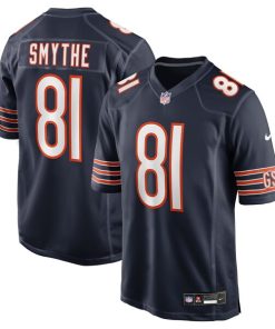 Durham Smythe Chicago Bears Nike Team Game Jersey - Navy
