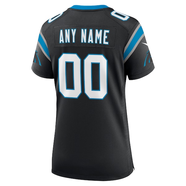 Carolina Panthers Nike Women's Custom Game Jersey - Black - Image 3